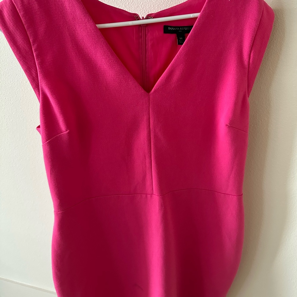 Pink Banana Republic dress